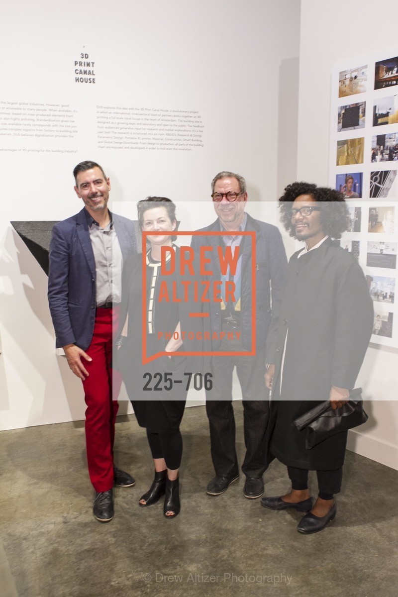 John Macy, Alisa Carroll, Gary Hutton, Yani Alexi Dominguez, Exhibit Opening at the MUSEUM OF CRAFT AND DESIGN - Hands Off: New Dutch Design at the Confluence of Technology & Craft, US, May 8th, 2015,Drew Altizer, Drew Altizer Photography, full-service agency, private events, San Francisco photographer, photographer california