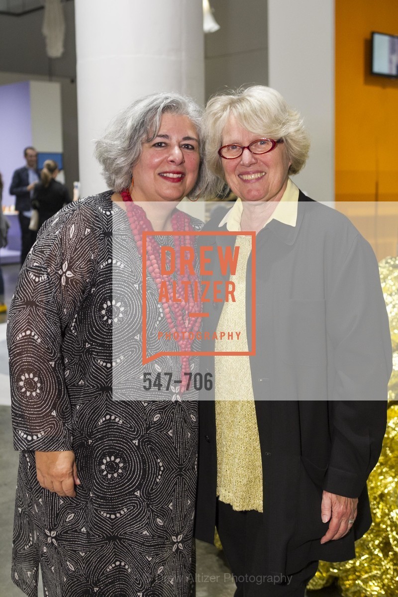 JoAnn Edwards, Agnes Bourne, Exhibit Opening at the MUSEUM OF CRAFT AND DESIGN - Hands Off: New Dutch Design at the Confluence of Technology & Craft, US, May 8th, 2015, Photo #547-706 JoAnn Edwards, Agnes Bourne, Photo #547-706