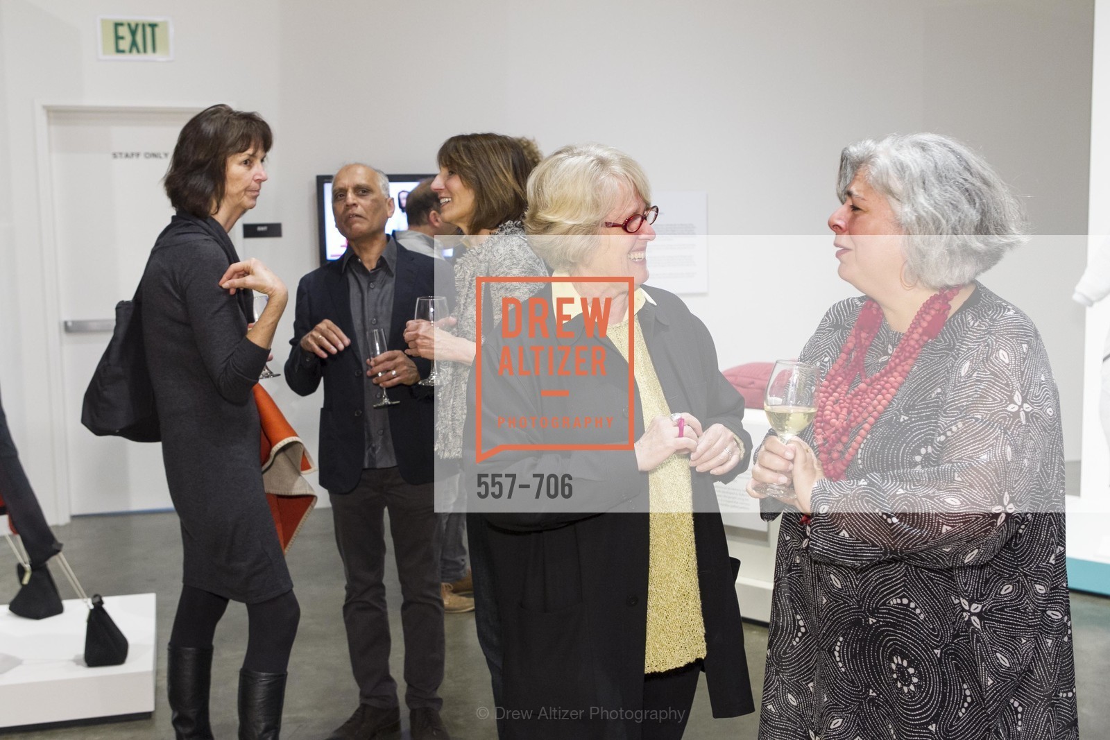 Agnes Bourne, JoAnn Edwards, Exhibit Opening at the MUSEUM OF CRAFT AND DESIGN - Hands Off: New Dutch Design at the Confluence of Technology & Craft, US, May 8th, 2015,Drew Altizer, Drew Altizer Photography, full-service agency, private events, San Francisco photographer, photographer california
