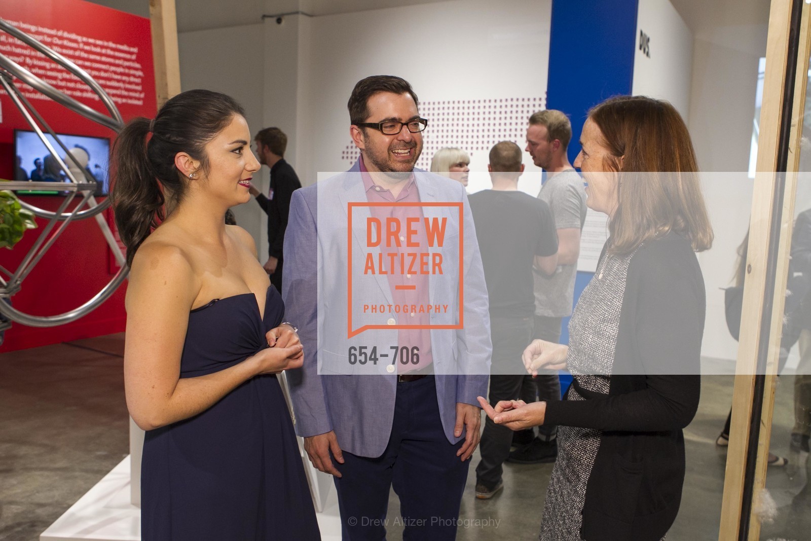 Sara Dermody, Lawrence Mendenhall, Sandra Keeley, Exhibit Opening at the MUSEUM OF CRAFT AND DESIGN - Hands Off: New Dutch Design at the Confluence of Technology & Craft, US, May 8th, 2015,Drew Altizer, Drew Altizer Photography, full-service agency, private events, San Francisco photographer, photographer california