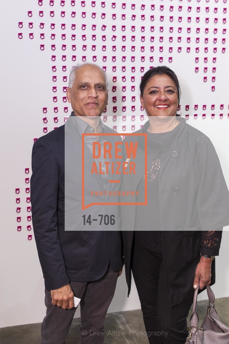 Zahid Sardar, Nima Oberoi, Exhibit Opening at the MUSEUM OF CRAFT AND DESIGN - Hands Off: New Dutch Design at the Confluence of Technology & Craft, US, May 8th, 2015, Photo #14-706 Zahid Sardar, Nima Oberoi, Photo #14-706