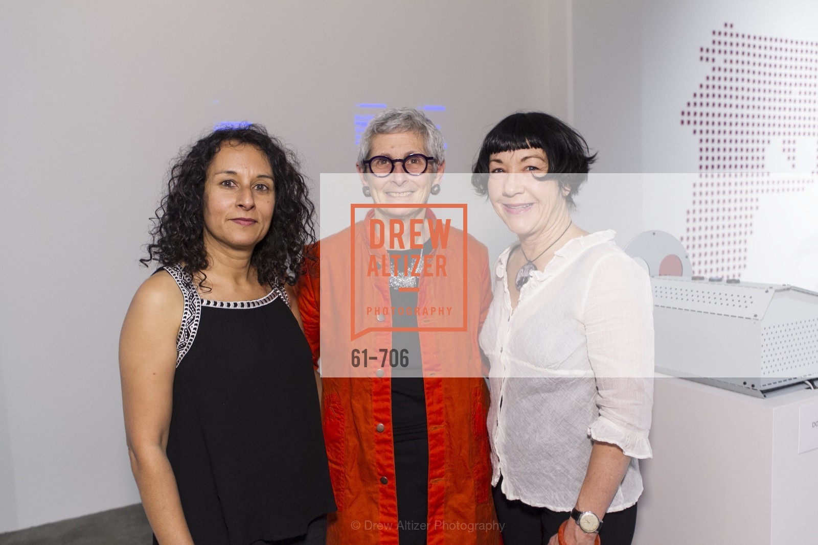Tasneem Karimbhai, Marion Brenner, Amy van Every, Exhibit Opening at the MUSEUM OF CRAFT AND DESIGN - Hands Off: New Dutch Design at the Confluence of Technology & Craft, US, May 8th, 2015,Drew Altizer, Drew Altizer Photography, full-service agency, private events, San Francisco photographer, photographer california