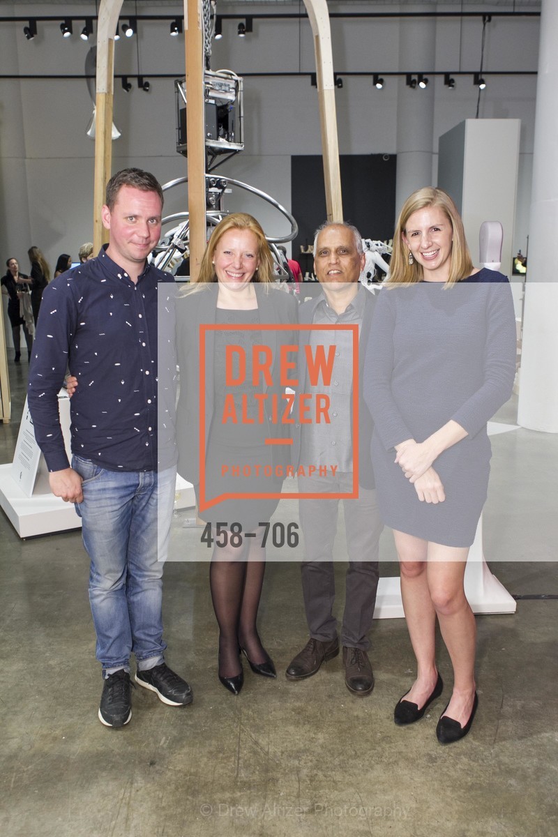 Mike Pelletier, Claire Jacobs, Zahid Sardar, Megan Doyle, Exhibit Opening at the MUSEUM OF CRAFT AND DESIGN - Hands Off: New Dutch Design at the Confluence of Technology & Craft, US, May 8th, 2015,Drew Altizer, Drew Altizer Photography, full-service agency, private events, San Francisco photographer, photographer california