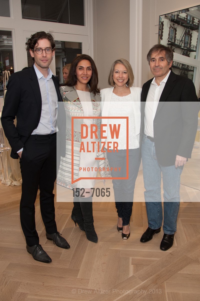 Jordan Deschamps-Braly, Susan Akbarpour, Alex Skillman, Maurice Lombardo, SAMANTHA TRAINA and C MAGAZINE Host Opening of JOIE BOUTIQUE on Fillmore, US, March 14th, 2013, Photo #152-7065 Jordan Deschamps-Braly, Susan Akbarpour, Alex Skillman, Maurice Lombardo, Photo #152-7065