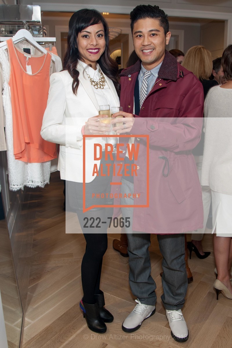 Charlene Abalos, Kevin Gueco, SAMANTHA TRAINA and C MAGAZINE Host Opening of JOIE BOUTIQUE on Fillmore, US, March 14th, 2013, Photo #222-7065 Charlene Abalos, Kevin Gueco, Photo #222-7065