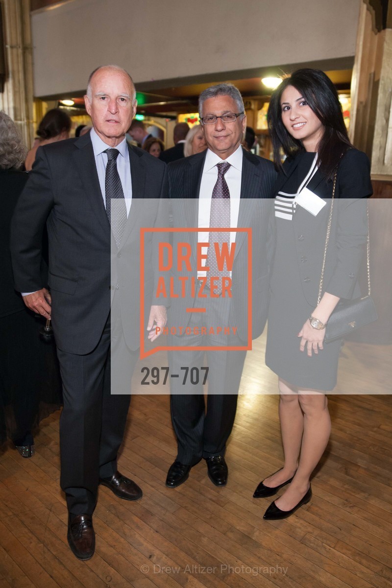 Gov. Jerry Brown, Mori Edgiba, Azin Oujani, OAKLAND SCHOOL FOR THE ARTS Gala 2015 with Governor Jerry Brown, US, May 8th, 2015,Drew Altizer, Drew Altizer Photography, full-service agency, private events, San Francisco photographer, photographer california