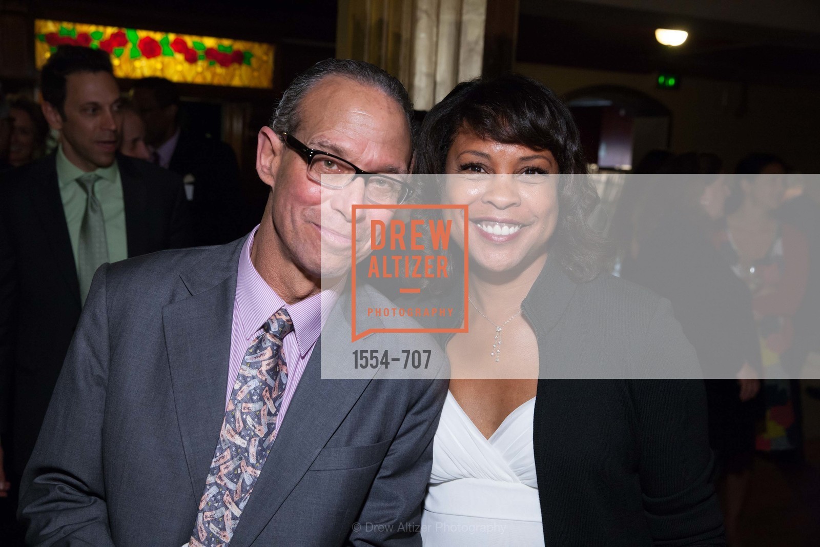 Don Harris, April Hines, OAKLAND SCHOOL FOR THE ARTS Gala 2015 with Governor Jerry Brown, US, May 8th, 2015,Drew Altizer, Drew Altizer Photography, full-service agency, private events, San Francisco photographer, photographer california