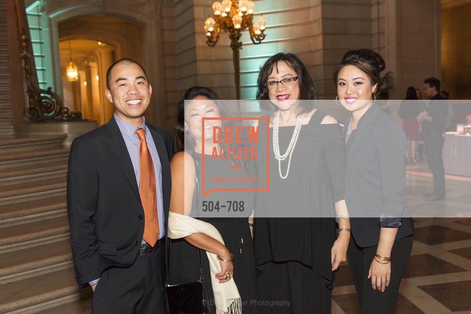 Spencer Lew, Sheryl Koga, Roberta Lew, Stephanie Nguyen, PROJECT OPEN HAND Gala