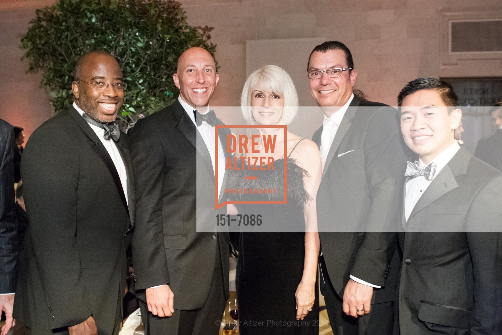 Aben Hill, David Stith, Tracy Curtis, Rick Nagore, Christopher Galang, USF School of Law Centennial Gala, US, February 7th, 2013, Photo #151-7086 Aben Hill, David Stith, Tracy Curtis, Rick Nagore, Christopher Galang, Photo #151-7086