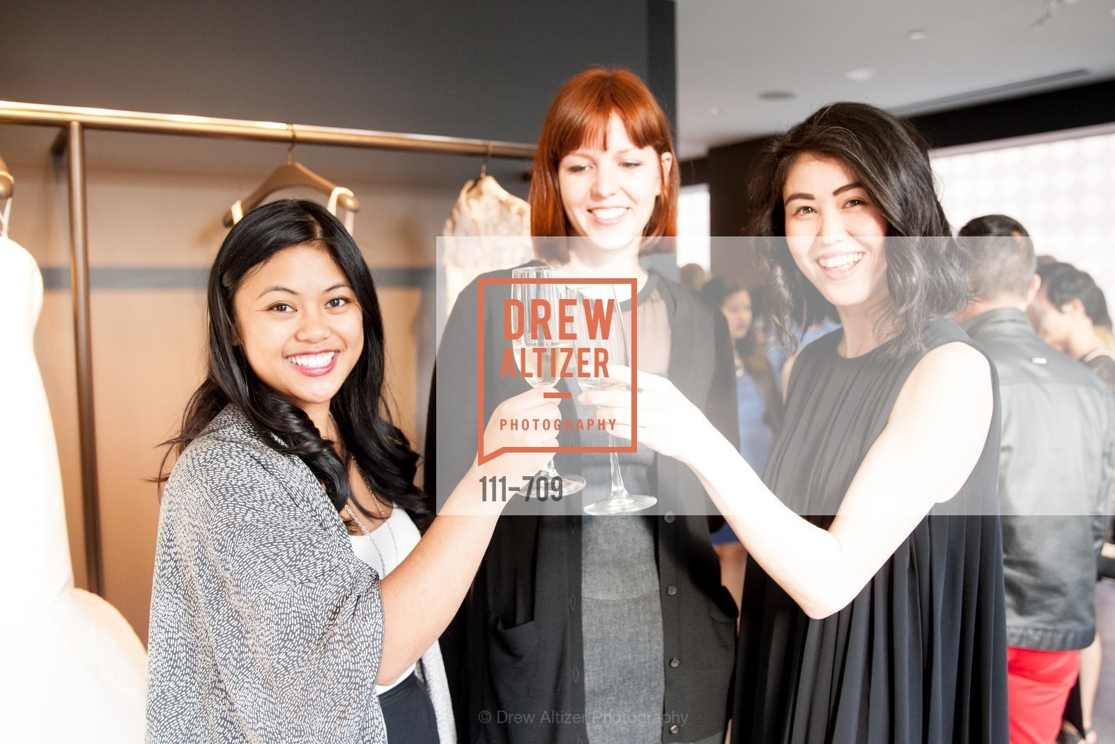 Charmaine Pajar, Karis Johnston, Reilly Sakai, VERA WANG Spring Collection Preview with DOMAINE CARNEROS WINES, US, May 7th, 2015,Drew Altizer, Drew Altizer Photography, full-service agency, private events, San Francisco photographer, photographer california