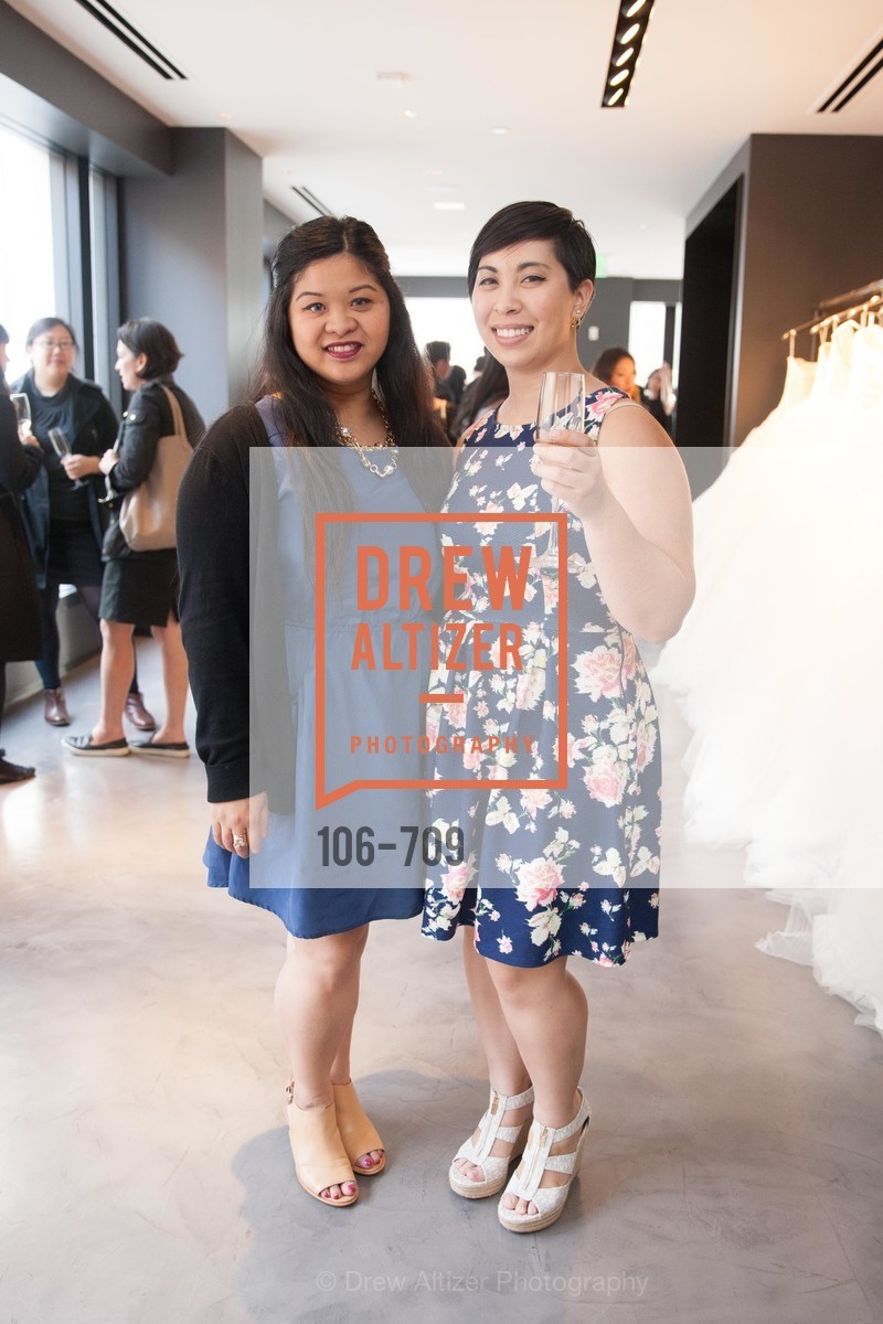Zherranne Aquino, Gretchen Smail, VERA WANG Spring Collection Preview with DOMAINE CARNEROS WINES, US, May 7th, 2015,Drew Altizer, Drew Altizer Photography, full-service agency, private events, San Francisco photographer, photographer california