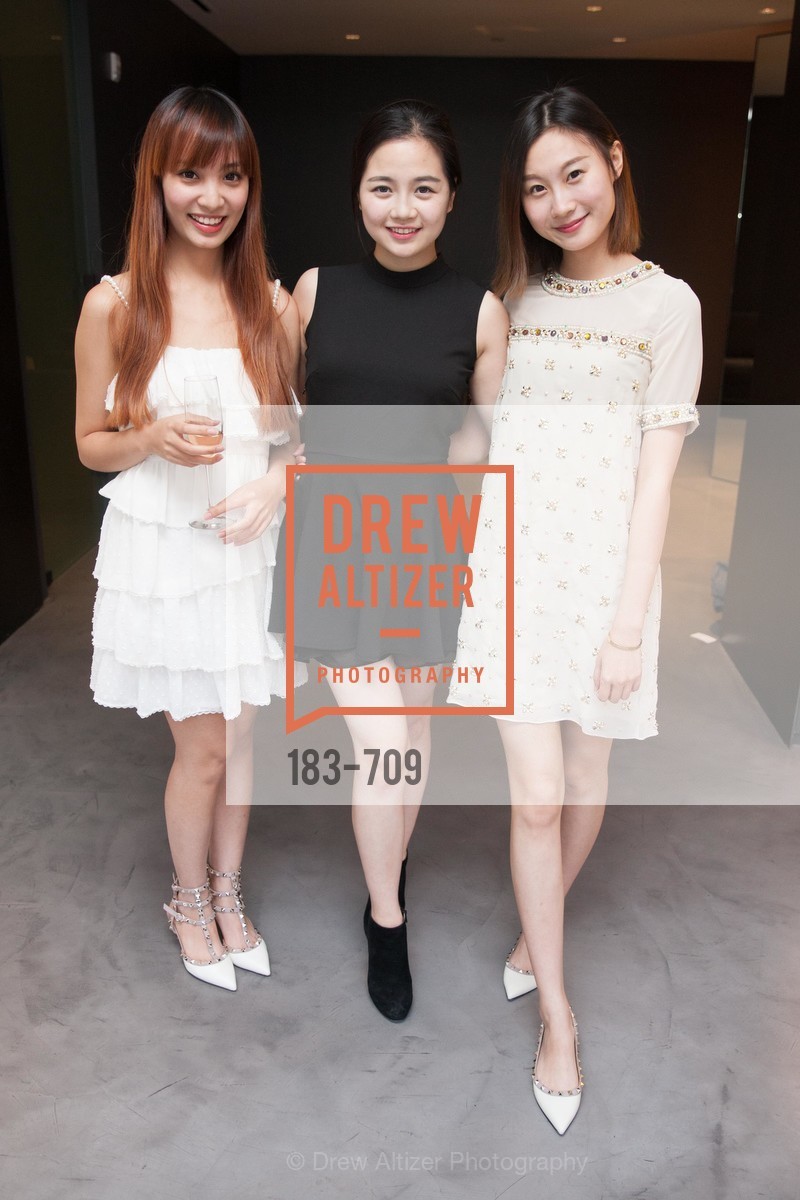 Gabrielle Qiu, Verna Li, Judy Chen, VERA WANG Spring Collection Preview with DOMAINE CARNEROS WINES, US, May 7th, 2015,Drew Altizer, Drew Altizer Photography, full-service agency, private events, San Francisco photographer, photographer california