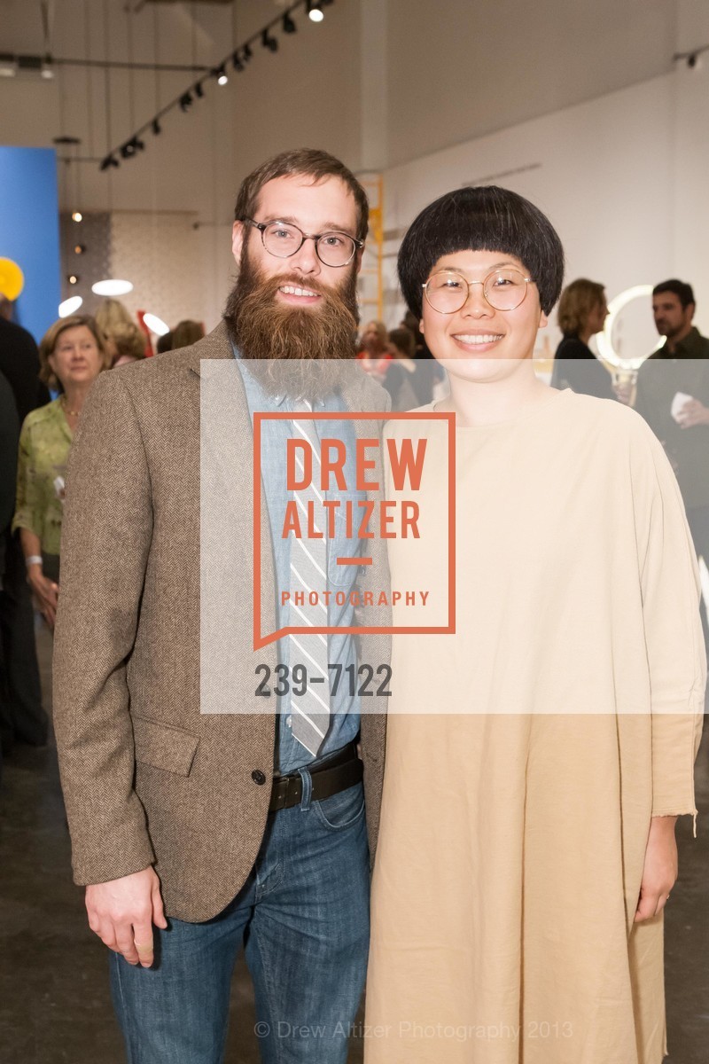 Jay Dion, Rie Dion, NEW WEST COAST DESIGN 2 Exhibition Reception, US, October 25th, 2013, Photo #239-7122 Jay Dion, Rie Dion, Photo #239-7122