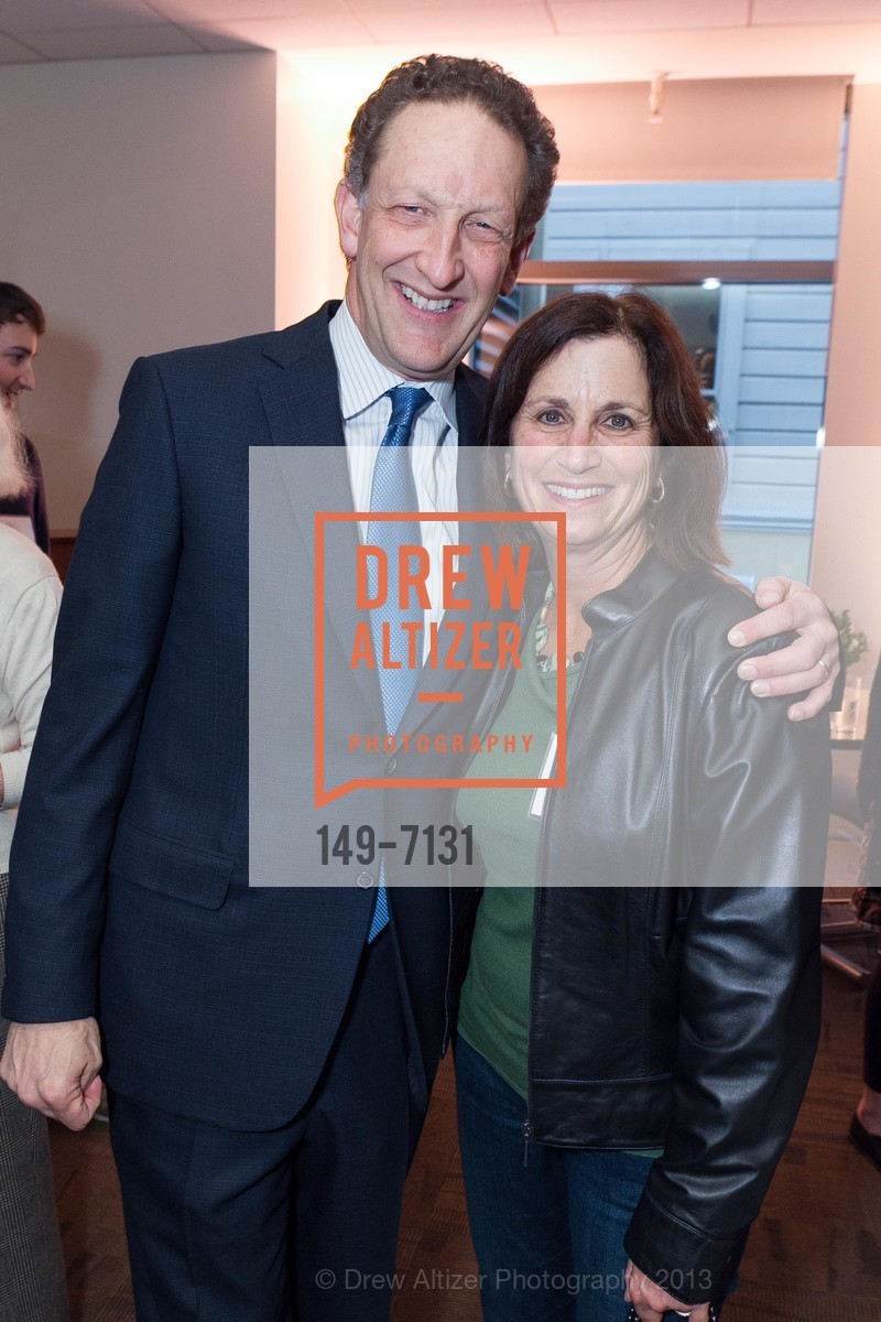Larry Baer, Janet Broude, JCCSF Jenerosity Foundation Lecture with Dan Rather, US, March 15th, 2013, Photo #149-7131 Larry Baer, Janet Broude, Photo #149-7131