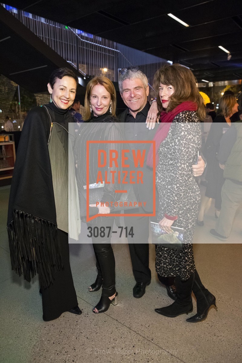 Sako Fisher, Lisa Pritzker, Joshua Robison, Davia Nelson, SFJAZZ Gala 2015 Honors Joni Mitchell with Lifetime Achievement Award, US, May 9th, 2015,Drew Altizer, Drew Altizer Photography, full-service agency, private events, San Francisco photographer, photographer california