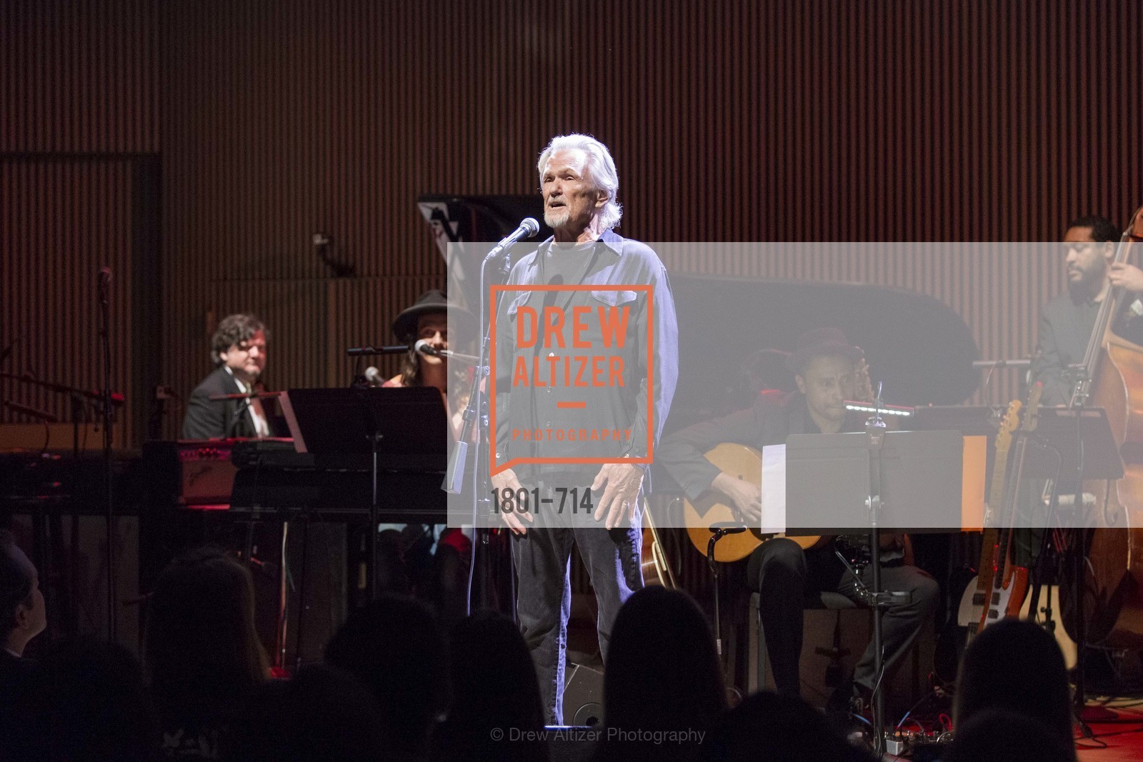 Performance By Kris Kristofferson, SFJAZZ Gala 2015 Honors Joni Mitchell with Lifetime Achievement Award, US, May 9th, 2015,Drew Altizer, Drew Altizer Photography, full-service agency, private events, San Francisco photographer, photographer california