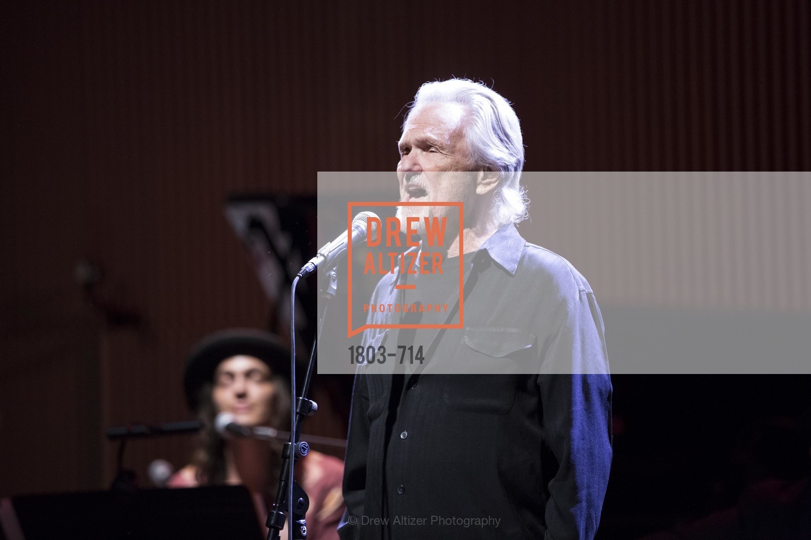 Performance By Kris Kristofferson, SFJAZZ Gala 2015 Honors Joni Mitchell with Lifetime Achievement Award, US, May 9th, 2015,Drew Altizer, Drew Altizer Photography, full-service agency, private events, San Francisco photographer, photographer california