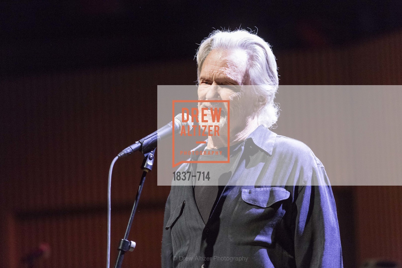 Performance By Kris Kristofferson, SFJAZZ Gala 2015 Honors Joni Mitchell with Lifetime Achievement Award, US, May 9th, 2015,Drew Altizer, Drew Altizer Photography, full-service agency, private events, San Francisco photographer, photographer california