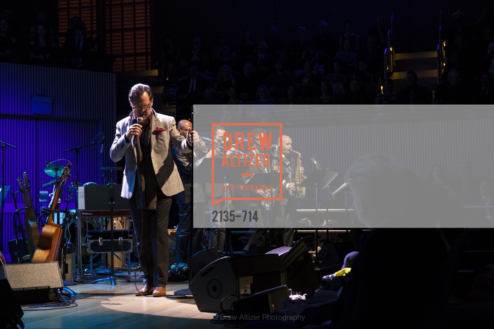 Performance By Kurt Elling, SFJAZZ Gala 2015 Honors Joni Mitchell with Lifetime Achievement Award, US, May 9th, 2015,Drew Altizer, Drew Altizer Photography, full-service agency, private events, San Francisco photographer, photographer california