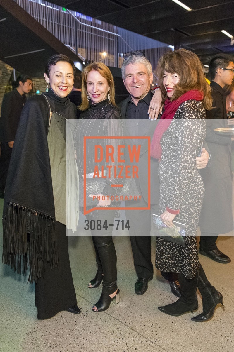 Sako Fisher, Lisa Pritzker, Joshua Robison, Davia Nelson, SFJAZZ Gala 2015 Honors Joni Mitchell with Lifetime Achievement Award, US, May 9th, 2015,Drew Altizer, Drew Altizer Photography, full-service agency, private events, San Francisco photographer, photographer california