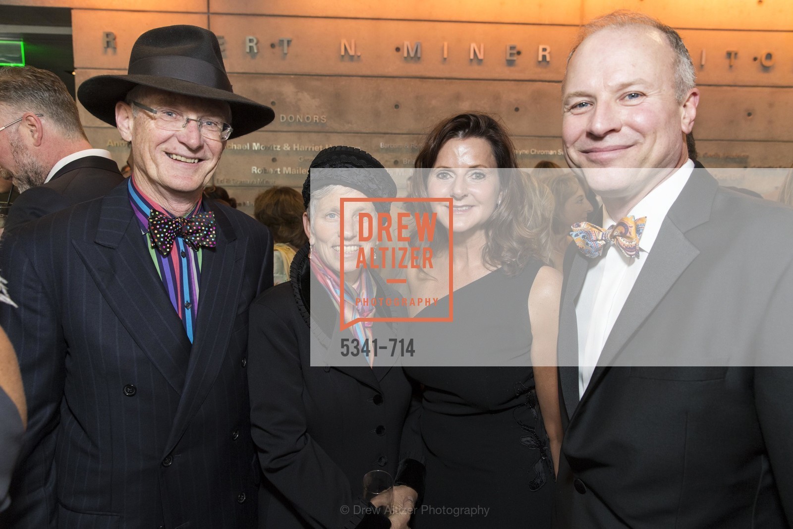 Terry Berkemeier, Lori Lerner, Diane Mailey, Don Derheim, SFJAZZ Gala 2015 Honors Joni Mitchell with Lifetime Achievement Award, US, May 9th, 2015, Photo #5341-714 Terry Berkemeier, Lori Lerner, Diane Mailey, Don Derheim, Photo #5341-714