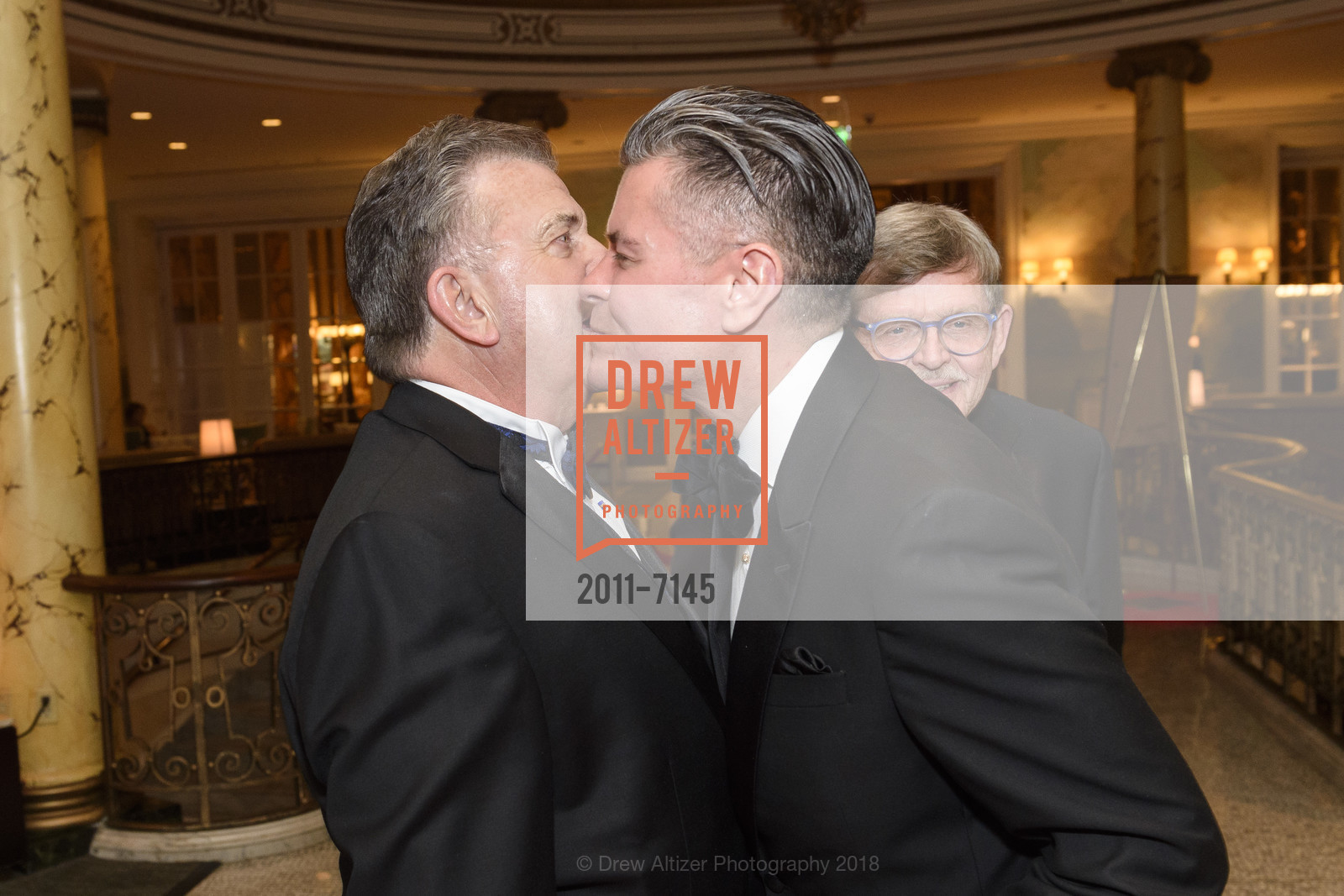Norm Dito, Chris Meza, Saint Francis Foundation Hosts an Intimate evening with Oscar, Fairmont. 450 Mason Street, SF CA 94109, March 4th, 2018, Photo #2011-7145 Norm Dito, Chris Meza, Photo #2011-7145