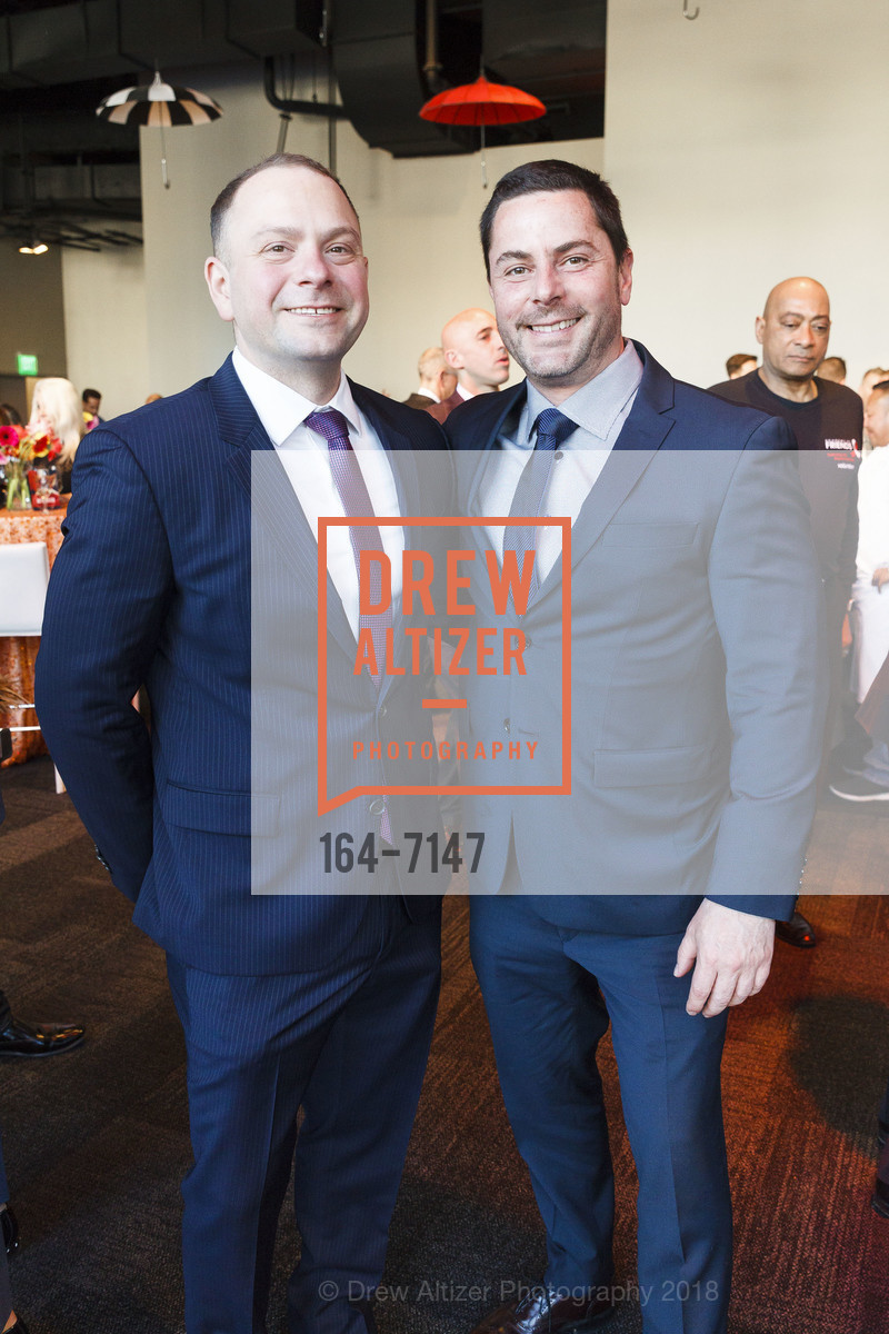 Michael Schauf, Chris Cooney, Academy of Friends for their 38th Annual Academy Awards Night Charity Gala 2018, City View at Metreon. 135 4th St #4000, San Francisco, CA 94103, March 4th, 2018, Photo #164-7147 Michael Schauf, Chris Cooney, Photo #164-7147