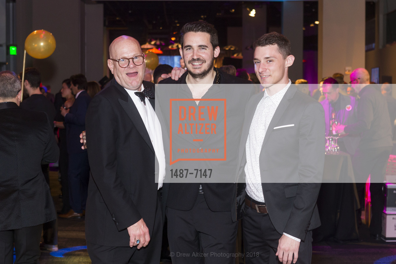 Lee Brandon Espinosa, Pablo Riquelme, Troy Church, Academy of Friends for their 38th Annual Academy Awards Night Charity Gala 2018, City View at Metreon. 135 4th St #4000, San Francisco, CA 94103, March 4th, 2018, Photo #1487-7147 Lee Brandon Espinosa, Pablo Riquelme, Troy Church, Photo #1487-7147