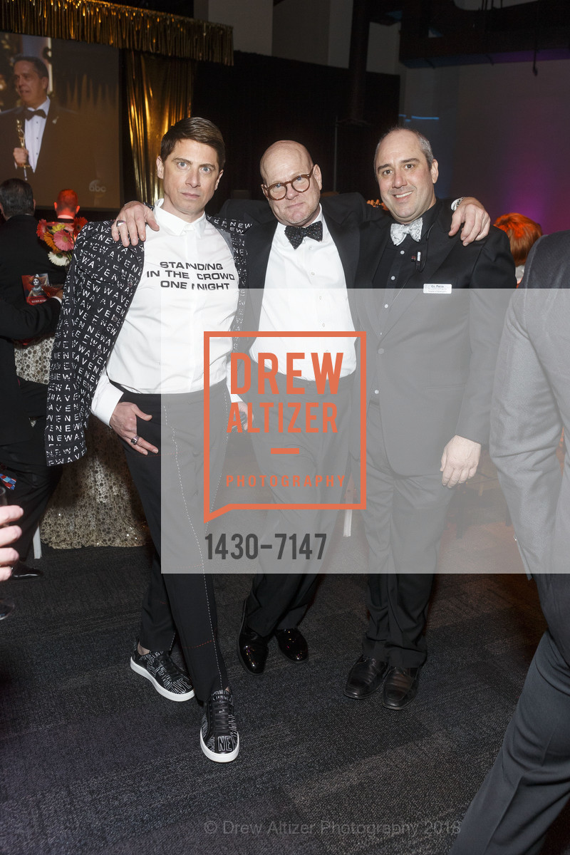 Aubrey Brewster, Lee Brandon Espinosa, Gil Padia, Academy of Friends for their 38th Annual Academy Awards Night Charity Gala 2018, City View at Metreon. 135 4th St #4000, San Francisco, CA 94103, March 4th, 2018, Photo #1430-7147 Aubrey Brewster, Lee Brandon Espinosa, Gil Padia, Photo #1430-7147