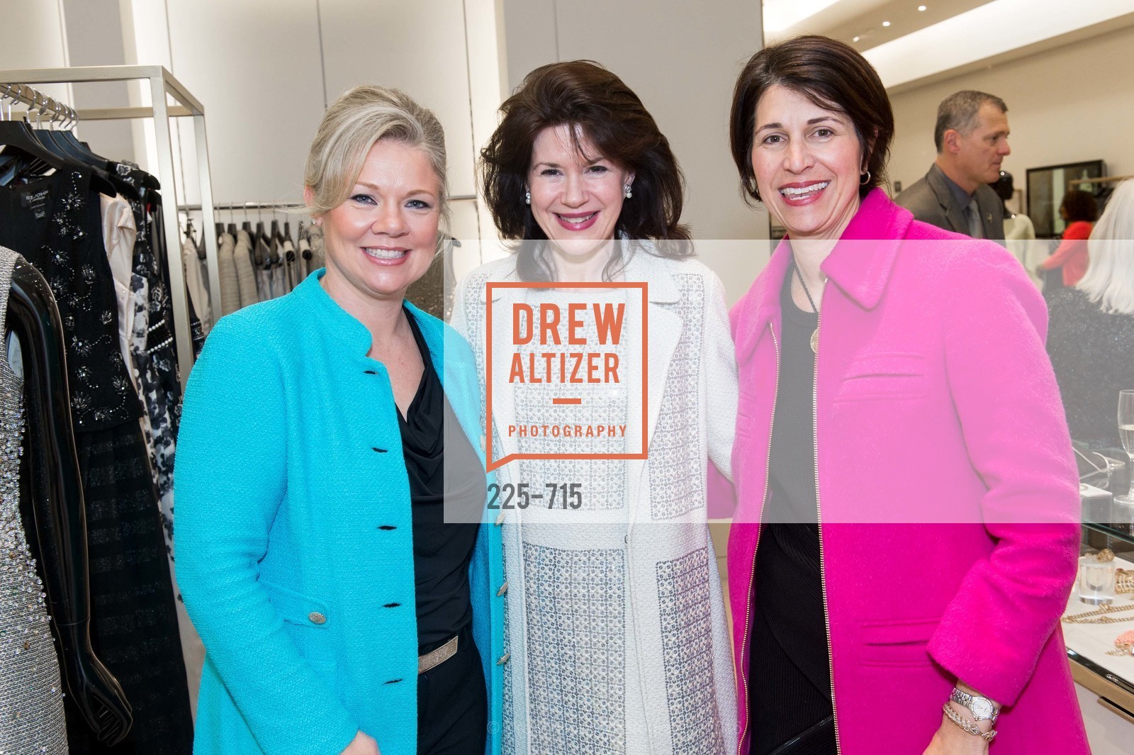 Katie Ray-Jones, Elaine Mellis, Shana Daum, The National Domestic Violence Hotline 20th Anniversary Gala Launch Party, St. John Boutique. 767 Market St, January 20th, 2016,Drew Altizer, Drew Altizer Photography, full-service agency, private events, San Francisco photographer, photographer california