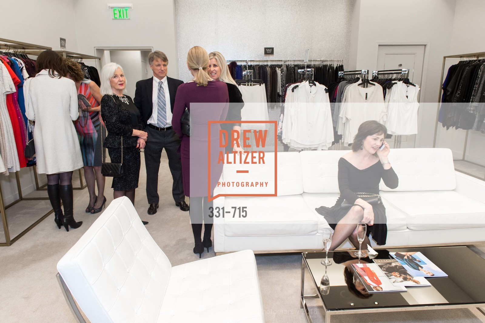 Atmosphere, The National Domestic Violence Hotline 20th Anniversary Gala Launch Party, St. John Boutique. 767 Market St, January 20th, 2016,Drew Altizer, Drew Altizer Photography, full-service agency, private events, San Francisco photographer, photographer california