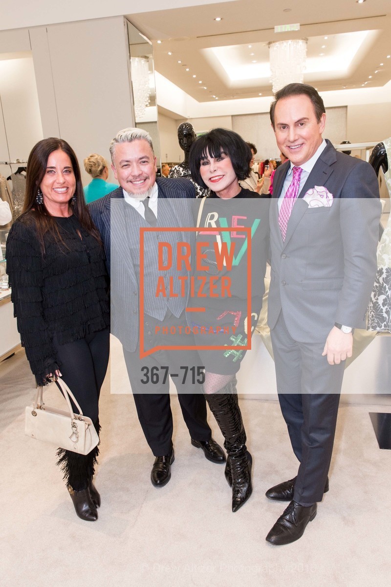 Natalia Urrutia, Victor Vargas, Marilyn Cabak, Joel Goodrich, The National Domestic Violence Hotline 20th Anniversary Gala Launch Party, St. John Boutique. 767 Market St, January 20th, 2016
