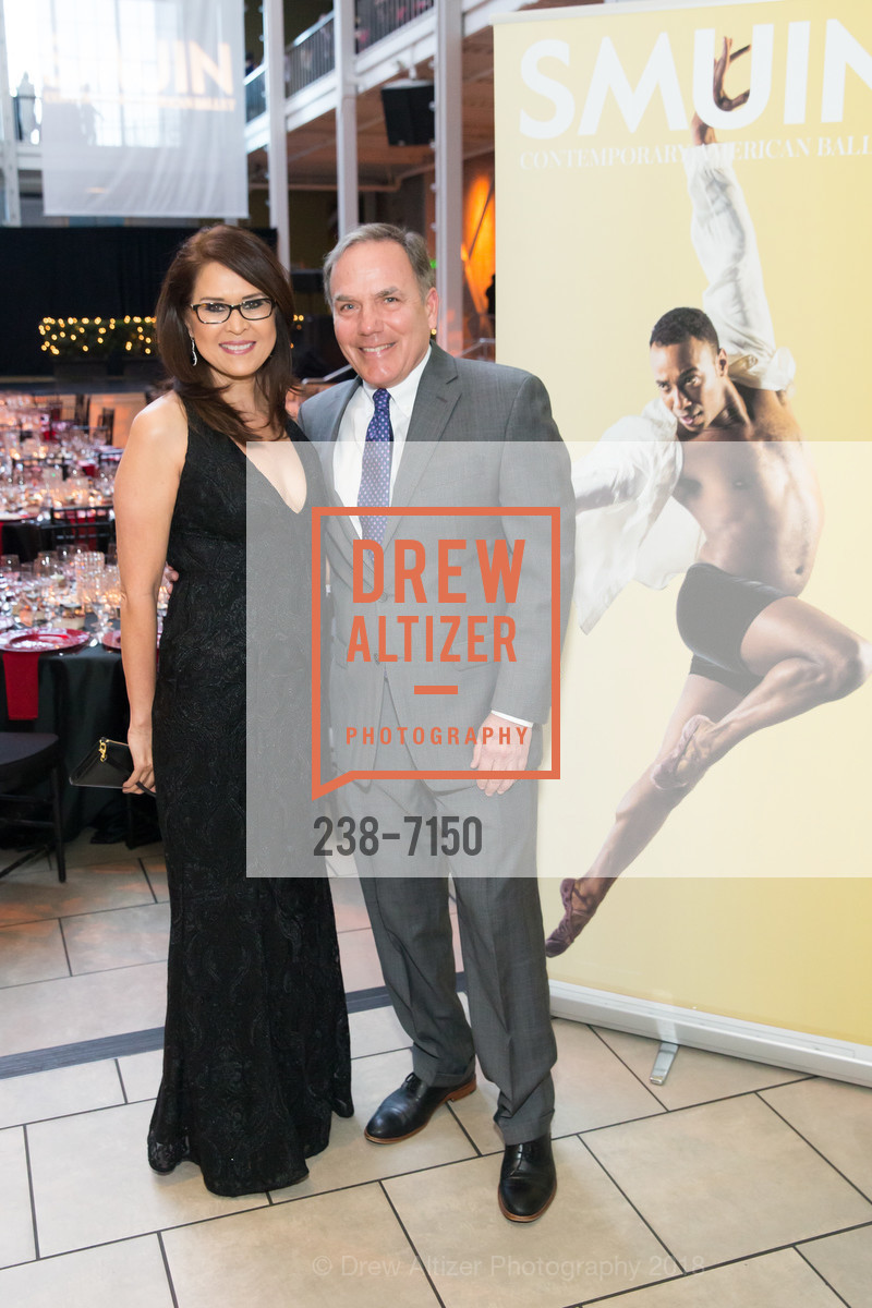Elvia Diaz, JOhn Diaz, Smuin Ballet Annual Gala 2018, The Galleria. 101 Henry Adams Street, March 4th, 2018, Photo #238-7150 Elvia Diaz, JOhn Diaz, Photo #238-7150
