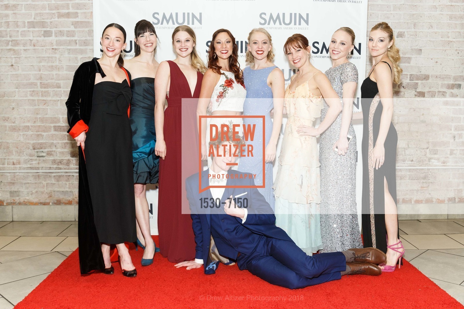 Terez Dean, Valerie Harmon, Tessa Barbour, Erica Chipp-Adams, Rex Wheeler, Nicole Haskins, Erin Yarbrough, Lauren Pshirrer, Erica Felsch, Smuin Ballet Annual Gala 2018, The Galleria. 101 Henry Adams Street, March 4th, 2018, Photo #1530-7150 Terez Dean, Valerie Harmon, Tessa Barbour, Erica Chipp-Adams, Rex Wheeler, Nicole Haskins, Erin Yarbrough, Lauren Pshirrer, Erica Felsch, Photo #1530-7150