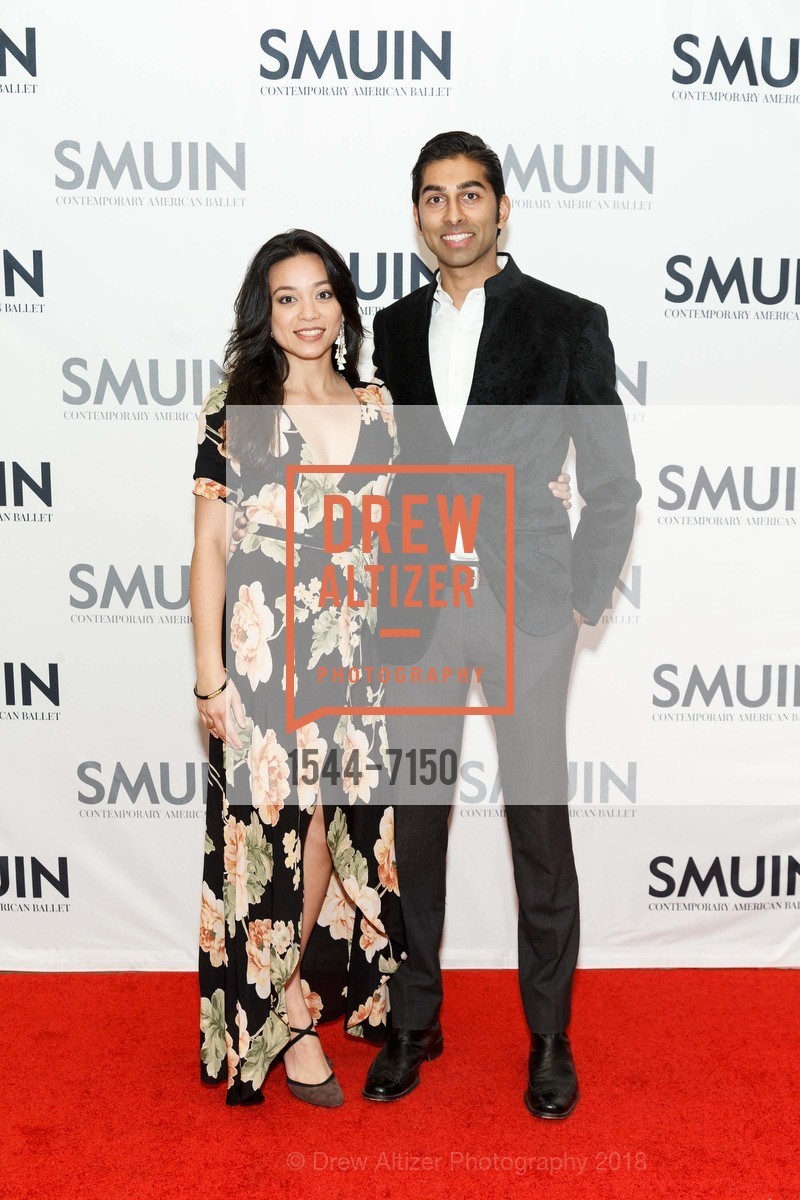 Rowena Mittal, Savith Iyengar, Smuin Ballet Annual Gala 2018, The Galleria. 101 Henry Adams Street, March 4th, 2018, Photo #1544-7150 Rowena Mittal, Savith Iyengar, Photo #1544-7150