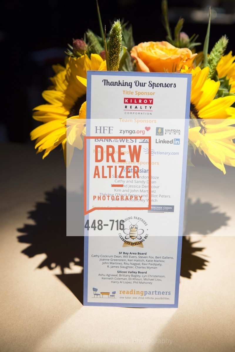 Atmosphere, READING PARTNERS BAY AREA Celebrity Spelling Bee, May 9th, 2015, Photo,Drew Altizer, Drew Altizer Photography, full-service agency, private events, San Francisco photographer, photographer california