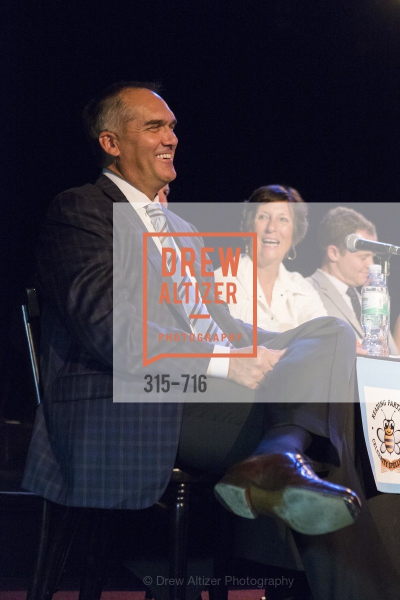Paul Wible, Terry Cort, READING PARTNERS BAY AREA Celebrity Spelling Bee, US, May 9th, 2015