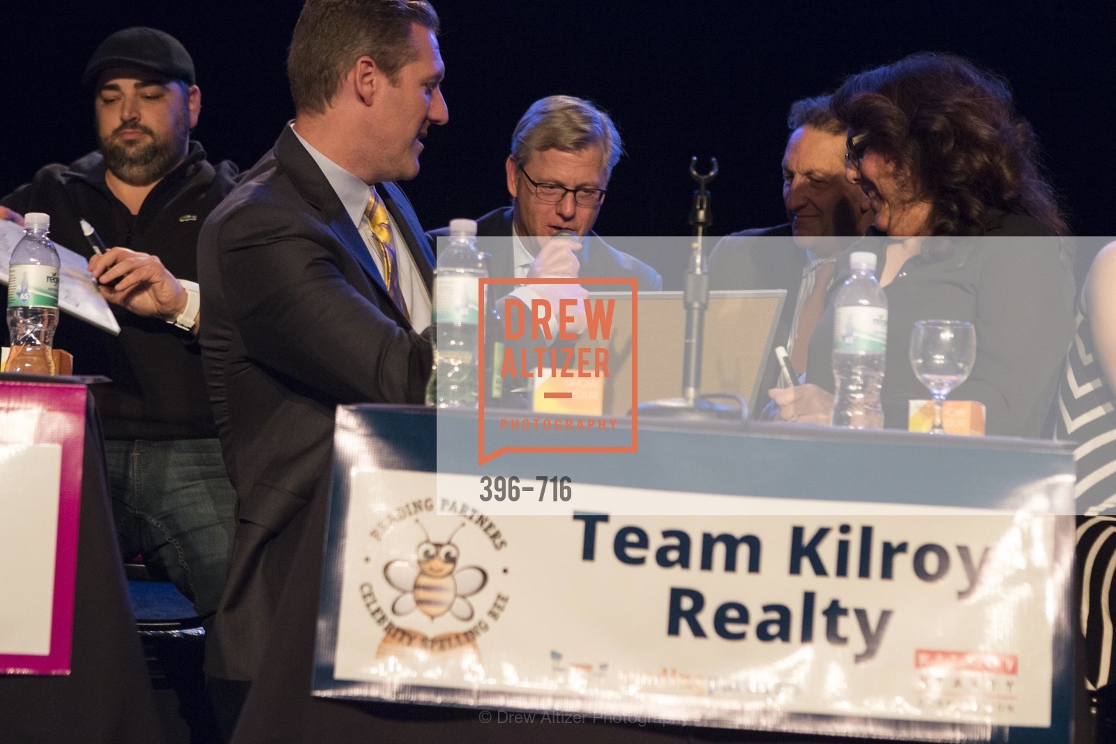 Mike Grisso, Bill Ring, Larry Baer, Carla Neumann, READING PARTNERS BAY AREA Celebrity Spelling Bee, US, May 9th, 2015,Drew Altizer, Drew Altizer Photography, full-service agency, private events, San Francisco photographer, photographer california