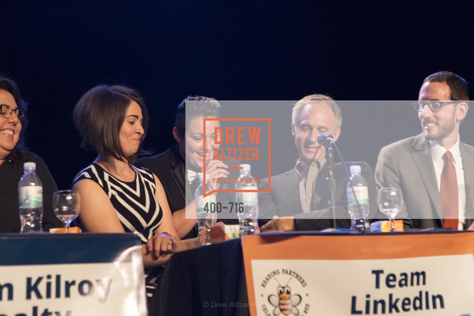 Emilia Shapiro, Shay Edmonds, Steve Sordello, Supervisor Scott Wiener, READING PARTNERS BAY AREA Celebrity Spelling Bee, US, May 9th, 2015,Drew Altizer, Drew Altizer Photography, full-service agency, private events, San Francisco photographer, photographer california