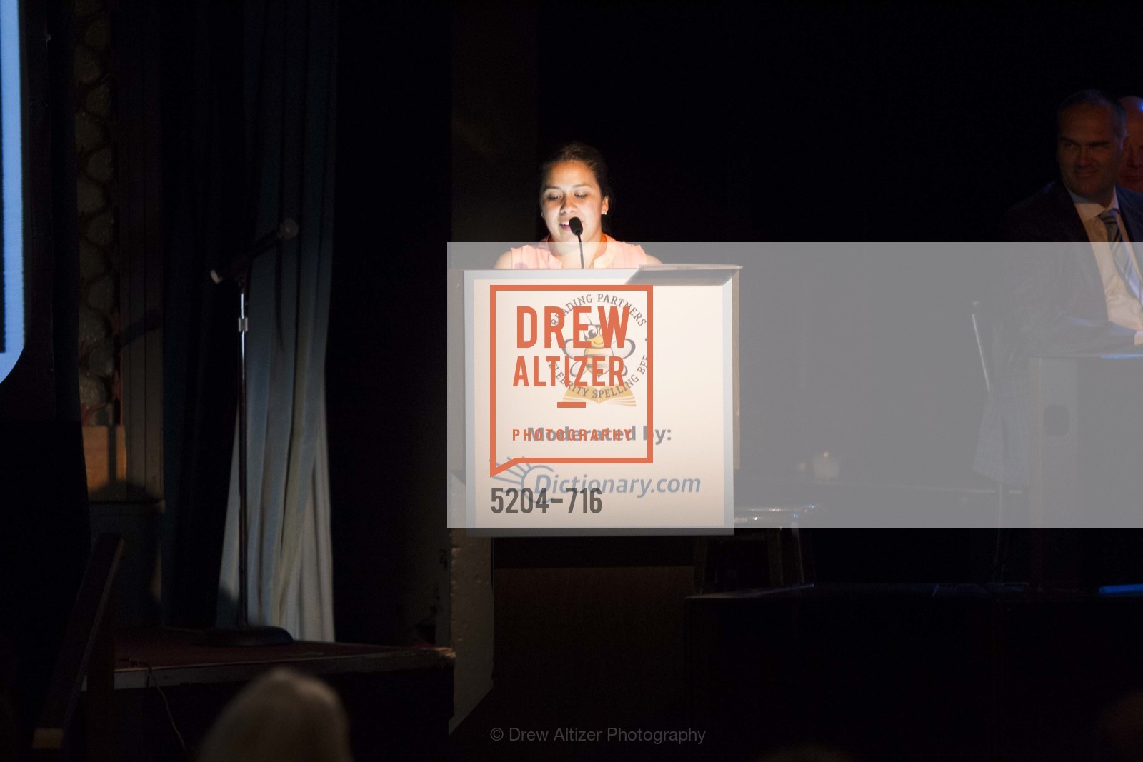 Lucia Maldonado, READING PARTNERS BAY AREA Celebrity Spelling Bee, US, May 9th, 2015,Drew Altizer, Drew Altizer Photography, full-service agency, private events, San Francisco photographer, photographer california
