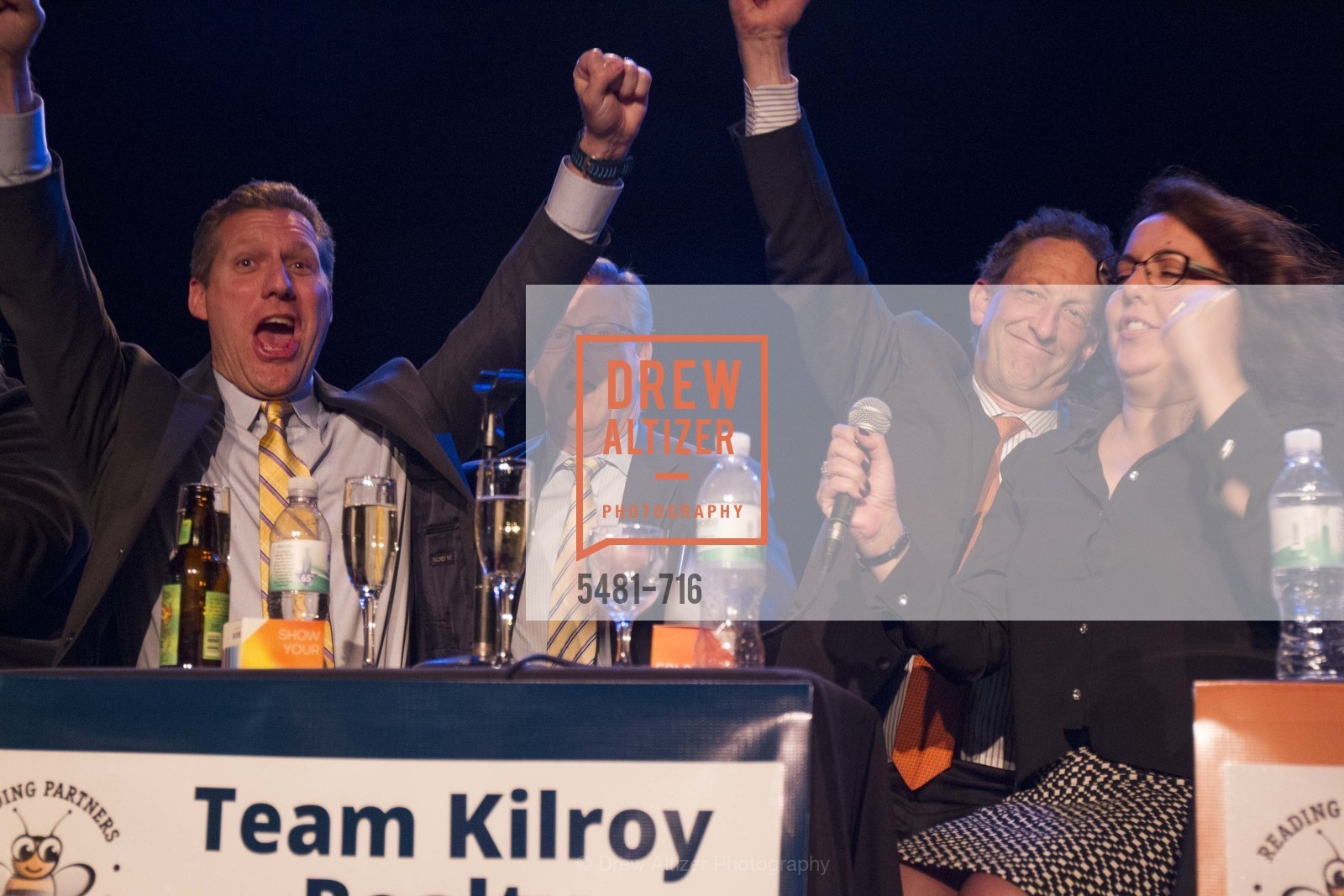Mike Grisso, Bill Ring, Larry Baer, Carla Neumann, READING PARTNERS BAY AREA Celebrity Spelling Bee, US, May 9th, 2015,Drew Altizer, Drew Altizer Photography, full-service agency, private events, San Francisco photographer, photographer california