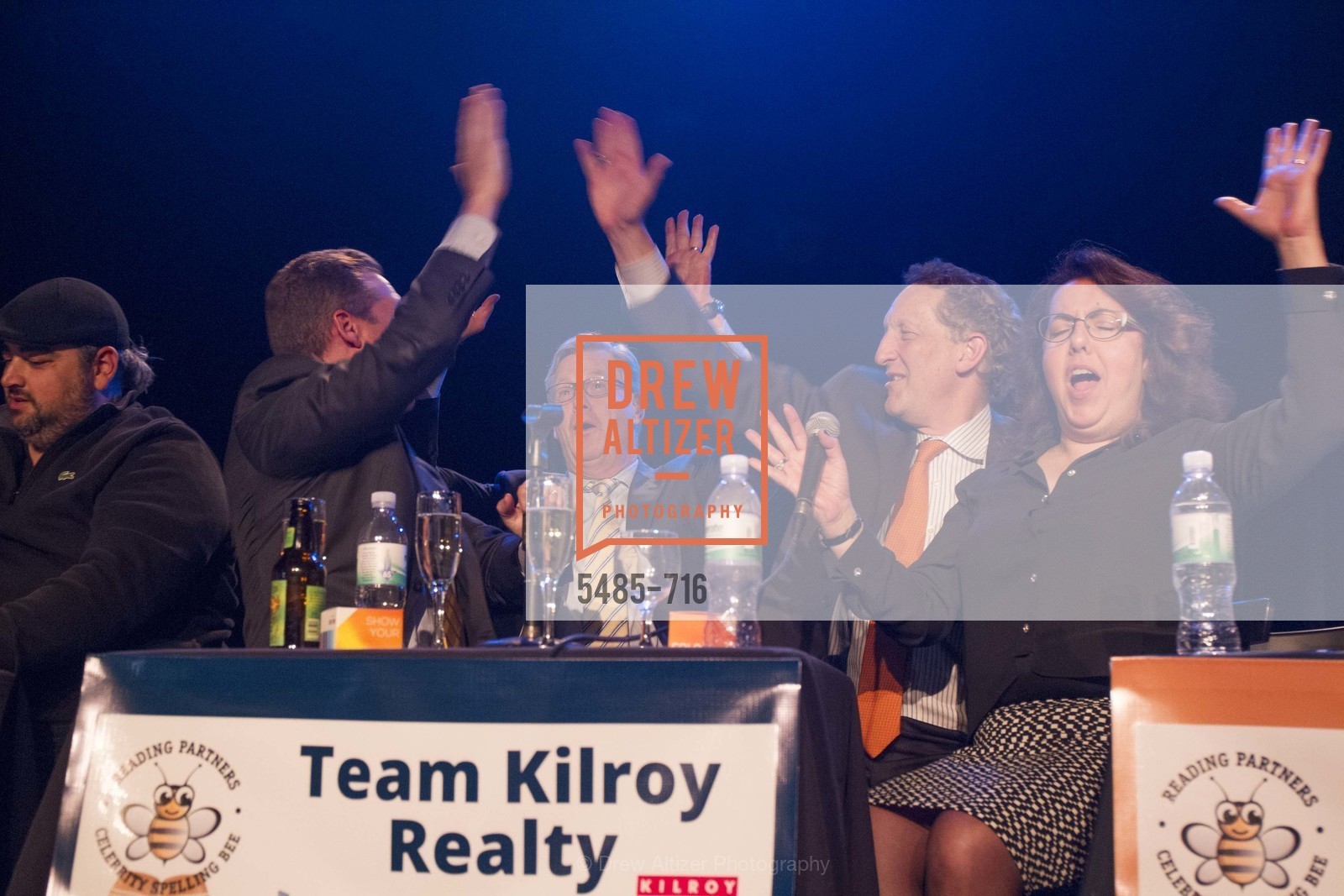 Mike Grisso, Bill Ring, Larry Baer, Carla Neumann, READING PARTNERS BAY AREA Celebrity Spelling Bee, US, May 9th, 2015,Drew Altizer, Drew Altizer Photography, full-service agency, private events, San Francisco photographer, photographer california
