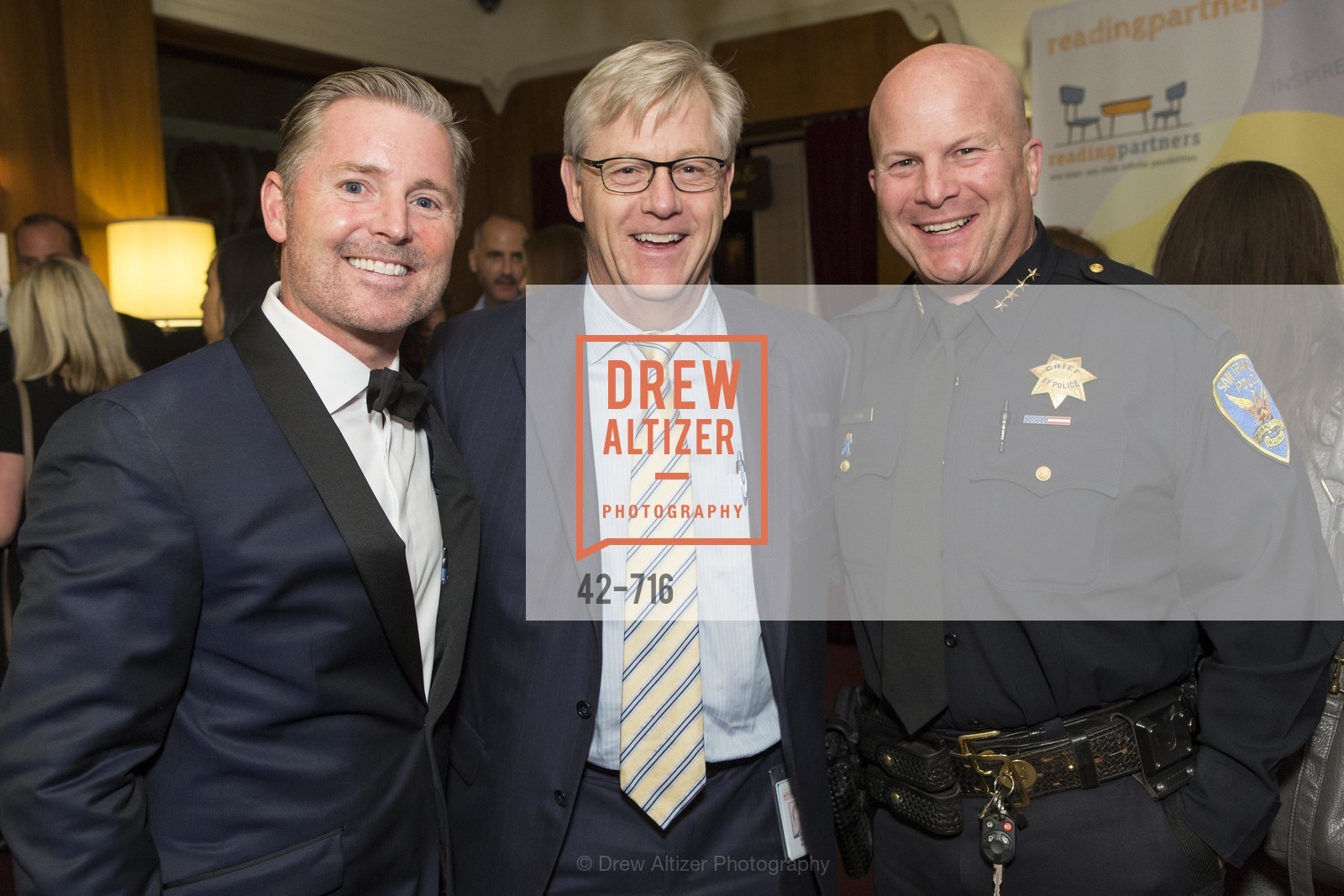 Doug Landis, Bill Ring, Greg Suhr, READING PARTNERS BAY AREA Celebrity Spelling Bee, US, May 9th, 2015,Drew Altizer, Drew Altizer Photography, full-service agency, private events, San Francisco photographer, photographer california