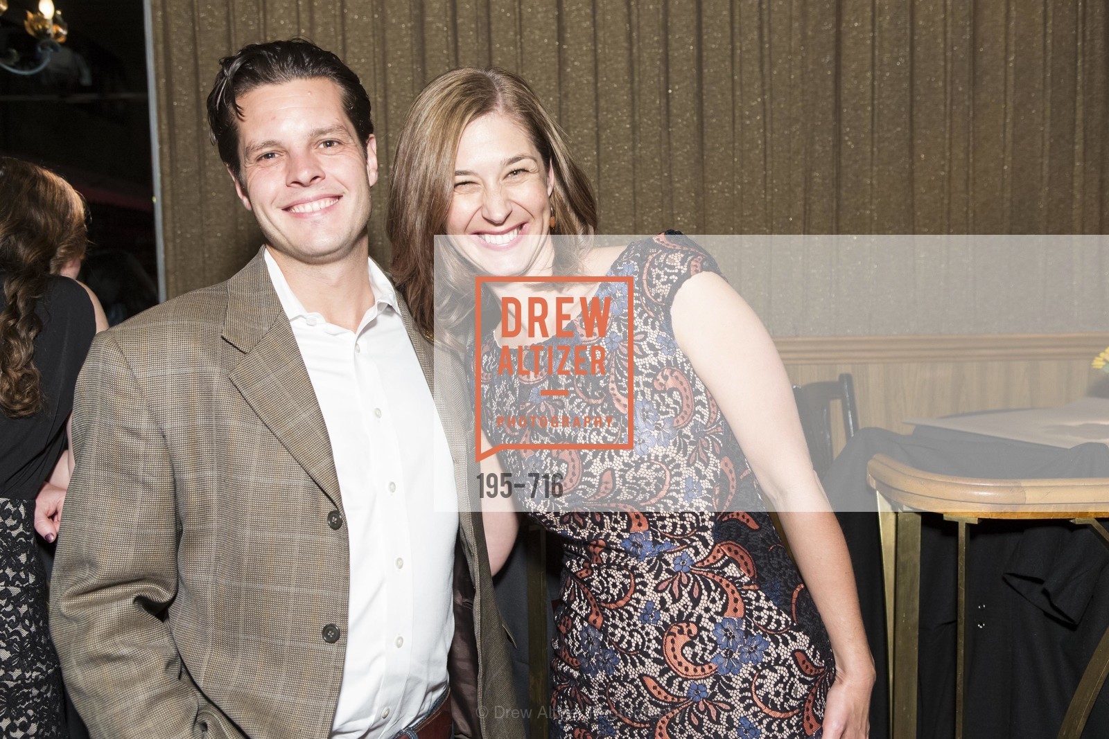 Michael Lombardo, Nicole Johnson, READING PARTNERS BAY AREA Celebrity Spelling Bee, US, May 9th, 2015