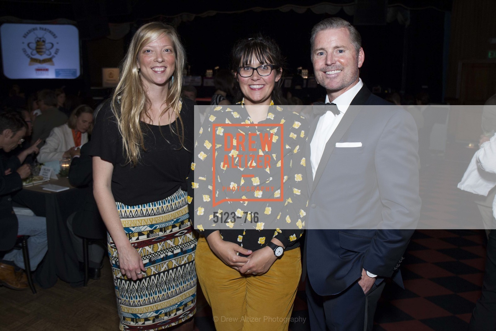 Renee Pearbutt, Rebekah Otto, Doug Landis, READING PARTNERS BAY AREA Celebrity Spelling Bee, US, May 9th, 2015,Drew Altizer, Drew Altizer Photography, full-service agency, private events, San Francisco photographer, photographer california