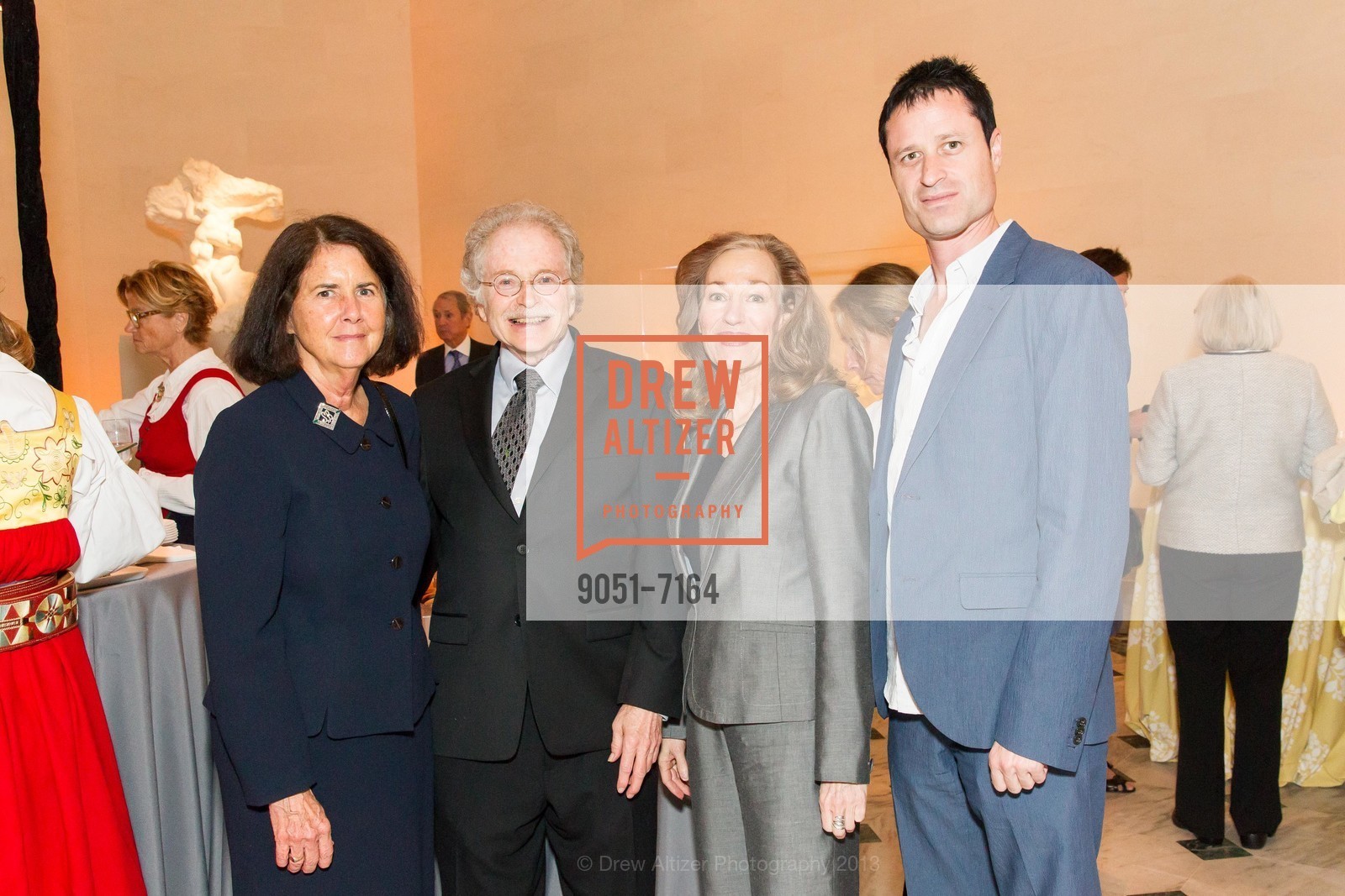 Mary Bitterman, Harry Kreisler, Edie Kriesler, Jeremy Kreisler, Anders Zorn Exhibition Opening at the LEGION OF HONOR MUSEUM, US, November 7th, 2013, Photo #9051-7164 Mary Bitterman, Harry Kreisler, Edie Kriesler, Jeremy Kreisler, Photo #9051-7164