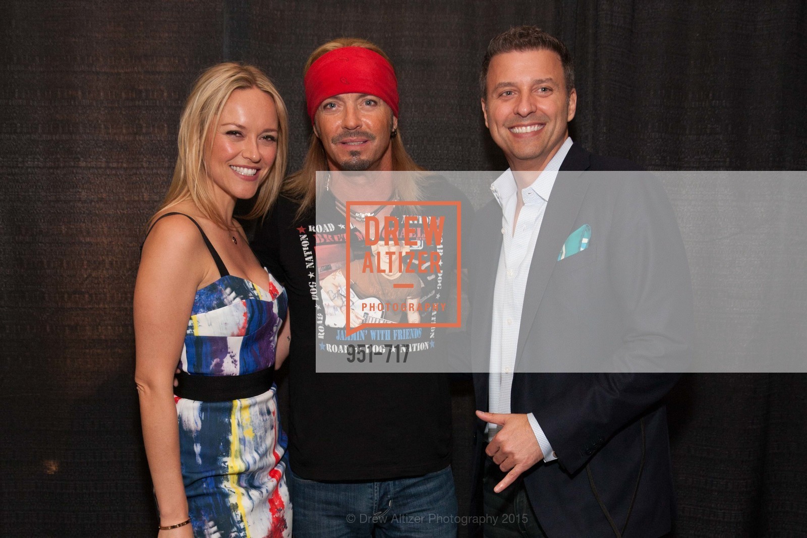 Lisa Oberwager, Bret Michaels, Brad Oberwager, YPO Wine Festival, US, May 12th, 2015, Photo #951-717 Lisa Oberwager, Bret Michaels, Brad Oberwager, Photo #951-717