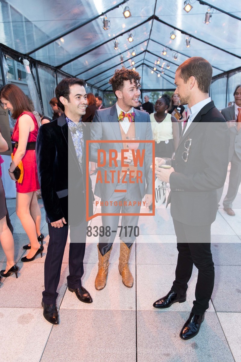 Orkut Buyukkokten, Derek Holbrook, Jack Dorsey, BUILD Gala, US, May 17th, 2013, Photo #8398-7170 Orkut Buyukkokten, Derek Holbrook, Jack Dorsey, Photo #8398-7170