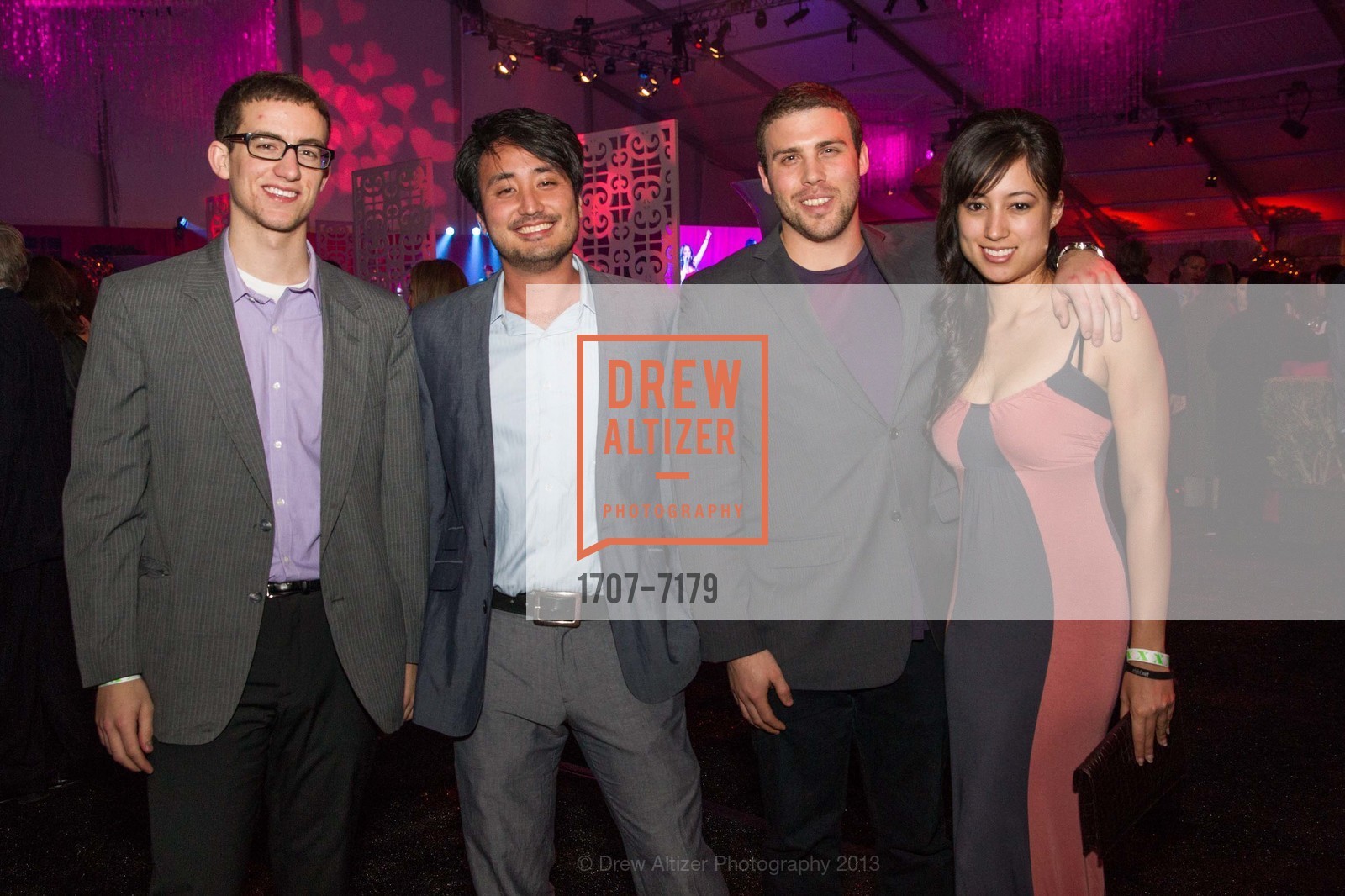 Jeremy Crane, Byron Miyazawa, Ryan McCreery, 2013 HEARTS AFTER DARK benefitting San Francisco General Hospital Foundation, US, February 14th, 2013, Photo #1707-7179 Jeremy Crane, Byron Miyazawa, Ryan McCreery, Photo #1707-7179