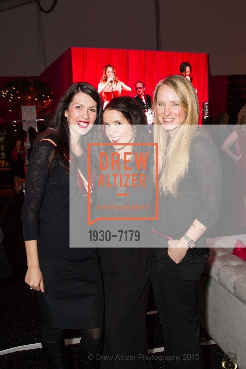 Morgan Mann, Amy Moran, Kendal Short, 2013 HEARTS AFTER DARK benefitting San Francisco General Hospital Foundation, US, February 14th, 2013, Photo #1930-7179 Morgan Mann, Amy Moran, Kendal Short, Photo #1930-7179